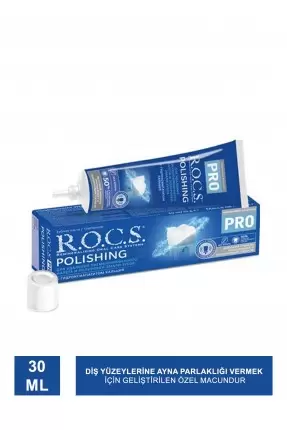 Rocs Pro Polishing Parlatma Diş Macunu 30 ml