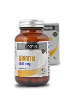 Nondo Biotin 5000mcg 30 Kapsül