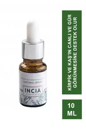 Incia Eyelash & Eyebrow Boosting Serum 10 ml Kaş ve Kirpik Güçlendirici Serum