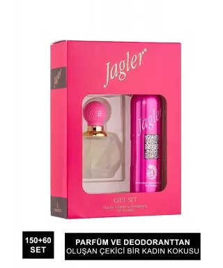 Jagler Edt 60 ml+ Deodorant 150 ml Women Set (S.K.T 10-2022)