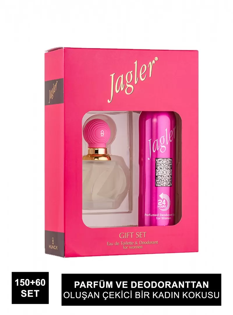 Jagler Edt 60 ml+ Deodorant 150 ml Women Set (S.K.T 10-2022)