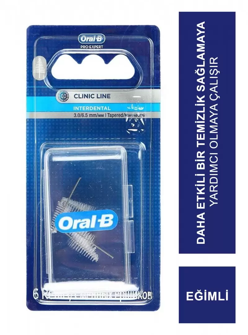 Oral-B Arayüz Fırça Başı Yedeği - Eğimli