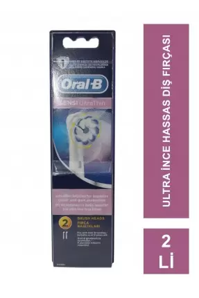 Oral-B Şarjlı Yedeği 2 li Ultra Thin Sensitive