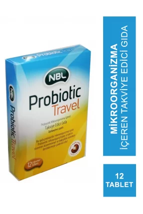 NBL Probiotic Travel 12 Çiğneme Tableti