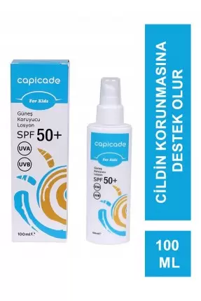 Capicade Güneş Koruyucu Losyon Kids SPF50+ 100 ml