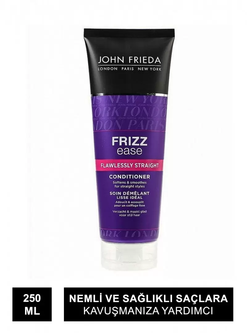 John Frieda Frizz Ease Flawlessly Straight Conditioner 250 ml Kusursuz Düzlükte Saçlar İçin Bakım Kremi