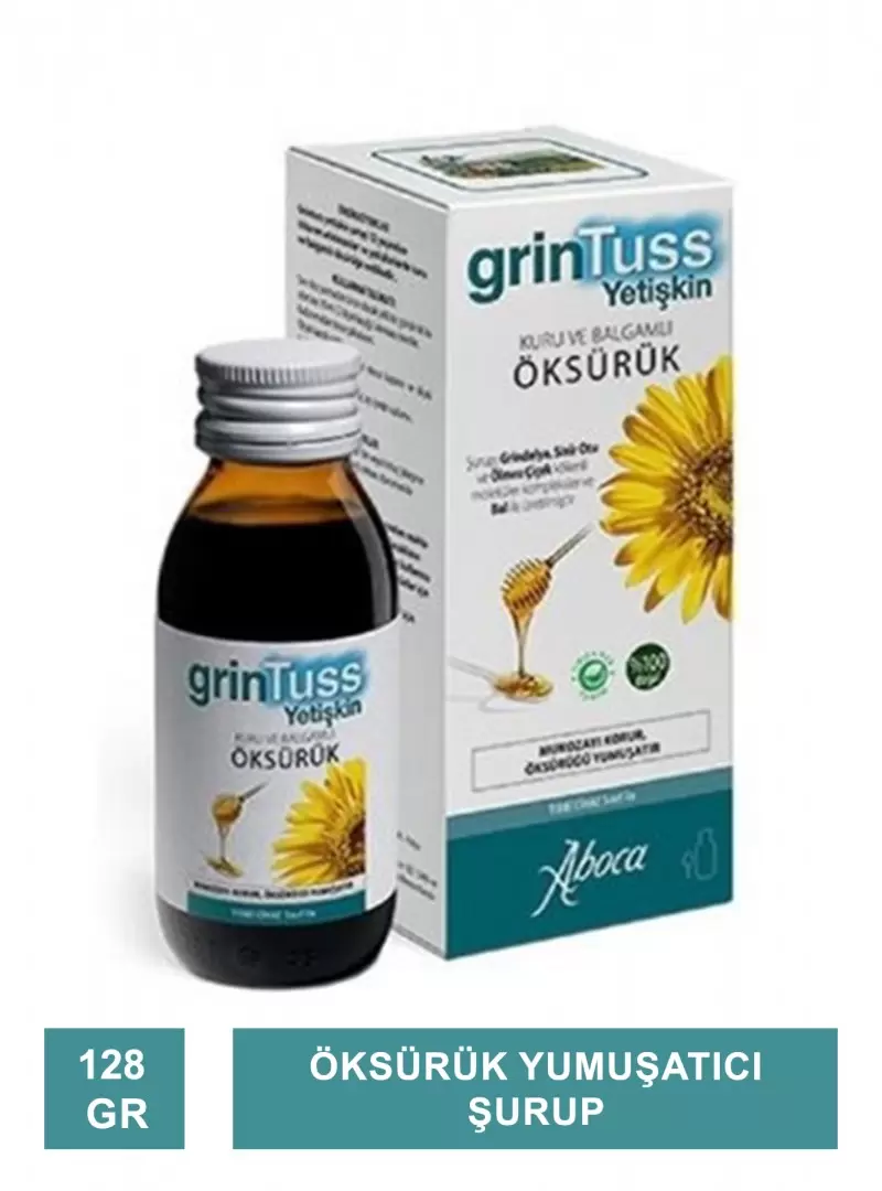 Grintuss Yetişkin Öksürük Şurubu 128 gr