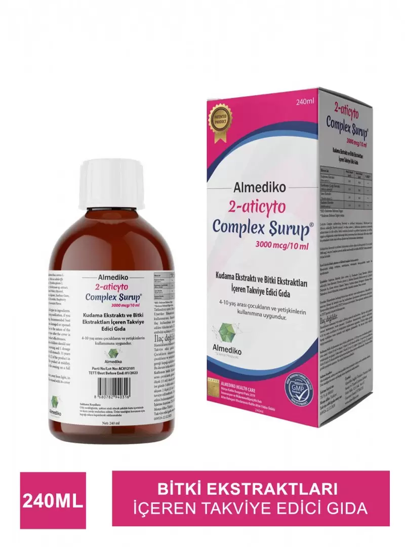 Almediko 2-Aticyto Complex Şurup 240 ml