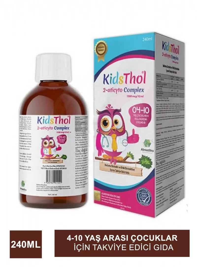 KidsThol 2-Aticyto Complex Şurup 240 ml