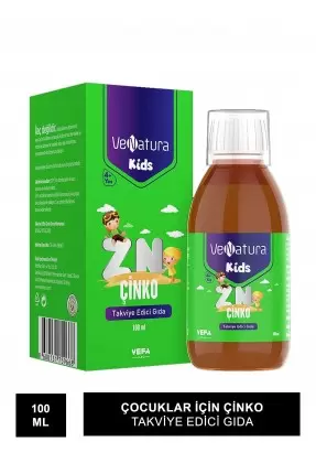 VeNatura Kids Çinko Takviye Edici Gıda 100 ml