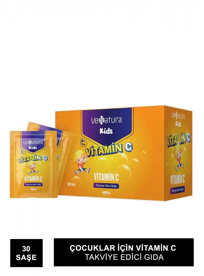 VeNatura Kids Vitamin C Takviye Edici Gıda 30 Saşe