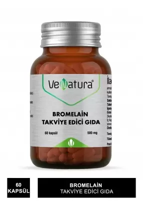 VeNatura Bromelain Takviye Edici Gıda 60 Kapsül