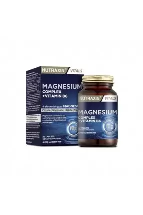 Nutraxin Magnesium Complex 125mg 60 Kapsül