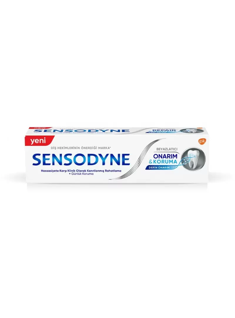 Sensodyne Onarım & Koruma Beyazlatıcı Diş Macunu 75 ml