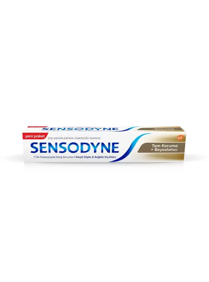 Sensodyne Tam Koruma + Beyazlatıcı Diş Macunu 75 ml