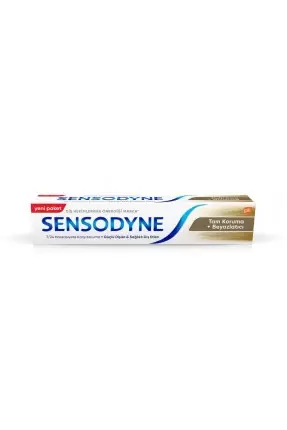 Sensodyne Tam Koruma + Beyazlatıcı Diş Macunu 75 ml