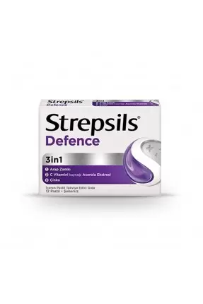 Strepsils Defence 3in1 12 Pastil