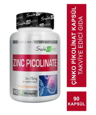 Suda Vitamin Zinc Picolinate 90 Kapsül