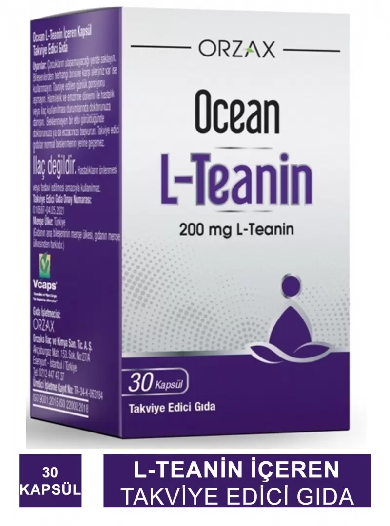 Ocean L-Teanin 30 Kapsül