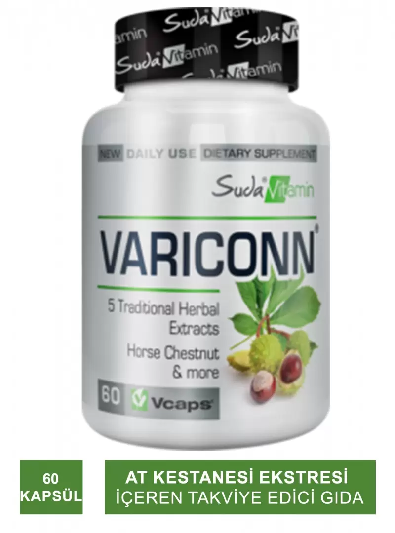 Suda Vitamin Variconn 60 Kapsül