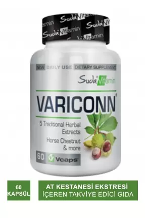 Suda Vitamin Variconn 60 Kapsül