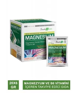 Suda Vitamin Magnesium Şase 20x6gr