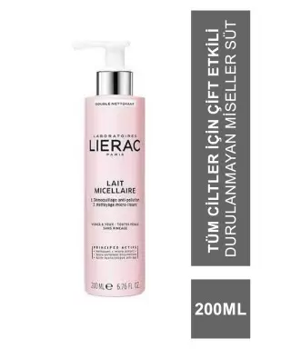 Lierac Double Cleansing Micellar Milk Face & Eyes 200 ml