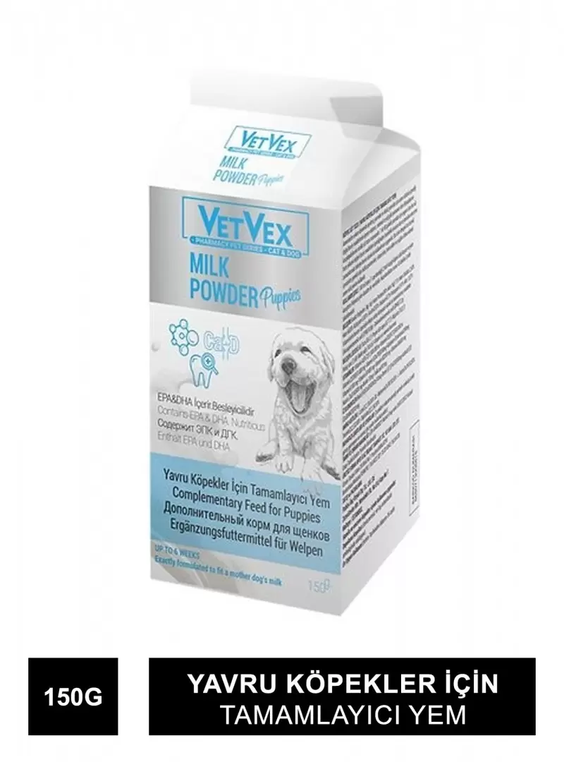 VetVex Milk Powder Yavru Köpek Süt Tozu 150 gr