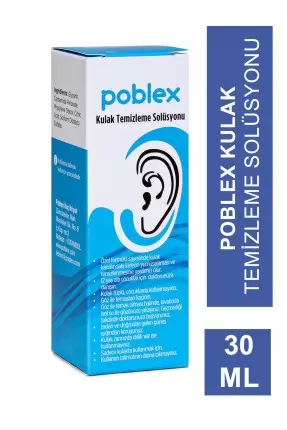 Poblex Kulak Temizleme Solüsyonu 30 ml