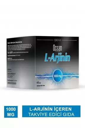 Ocean L-Arjinin 1000mcg 60 Saşe