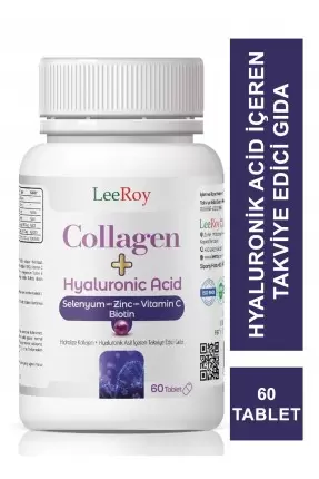 LeeRoy Collagen + Hyaluronic Acid 60 Tablet