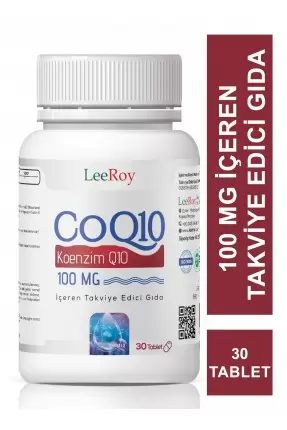 LeeRoy CoQ10 100mg 30 Tablet