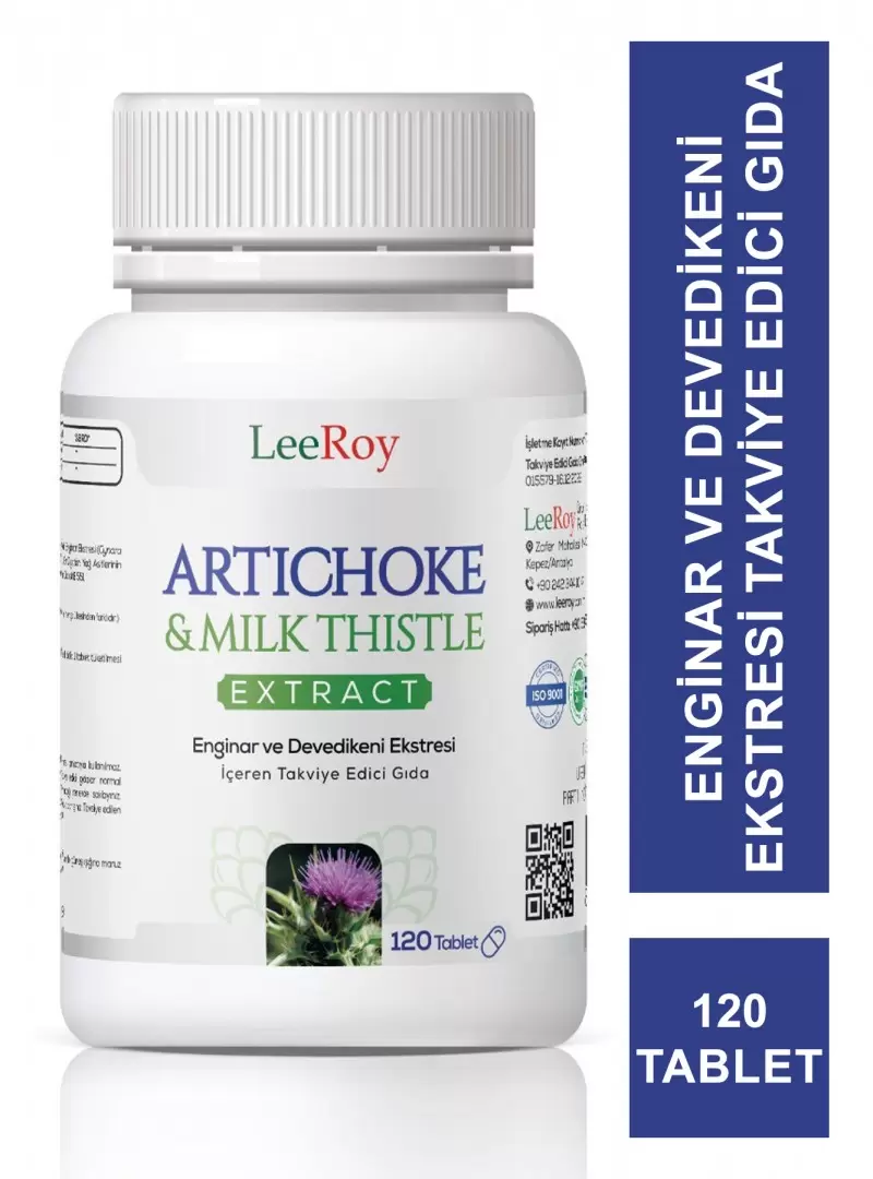 LeeRoy Artichoke & Milk Thistle 120 Tablet