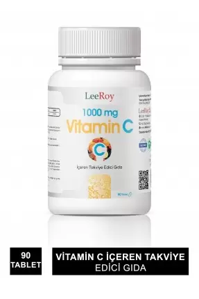 LeeRoy Vitamin C 1000mg 90 Tablet