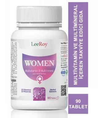 LeeRoy Women Multivitamin & Multimineral 90 Tablet