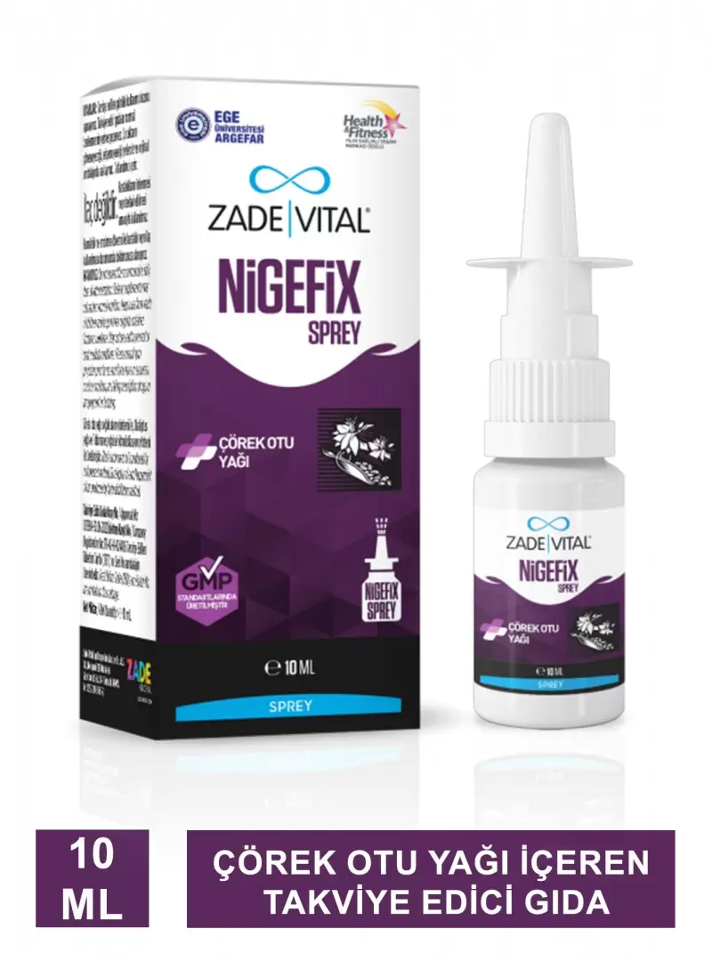 Zade Vital Nigefix Sprey 10 ml