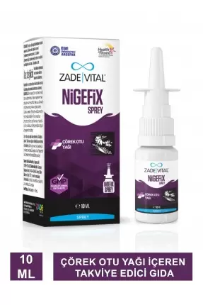 Zade Vital Nigefix Sprey 10 ml