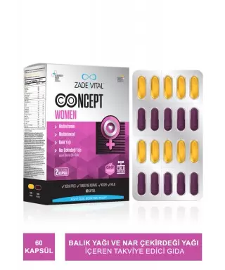 Zade Vital Concept Women 60 Kapsül