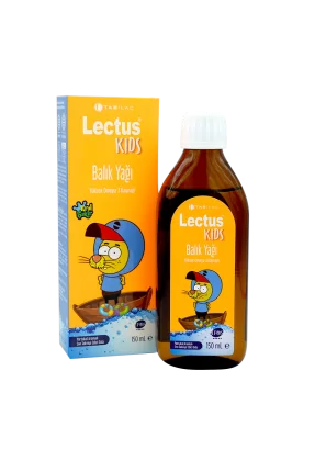 Lectus Kids Balık Yağı Portakal Aromalı 150 ml