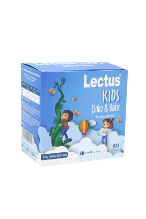 Lectus Kids Çinko & Bakır 60 Saşe