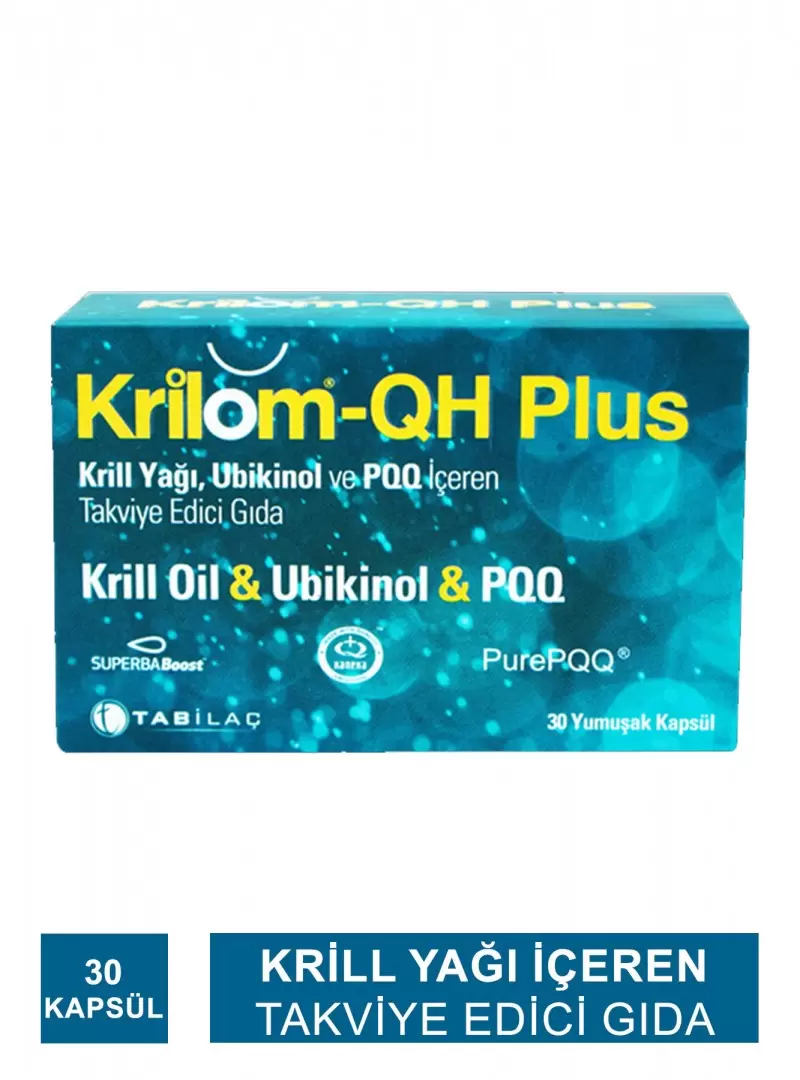 Krilom - QH Plus 30 Kapsül