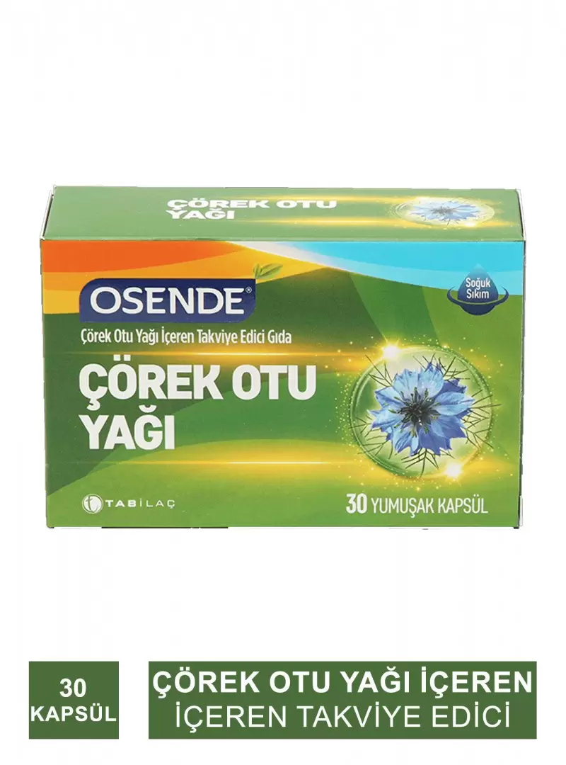 Osende Çörek Otu Yağı 30 Kapsül