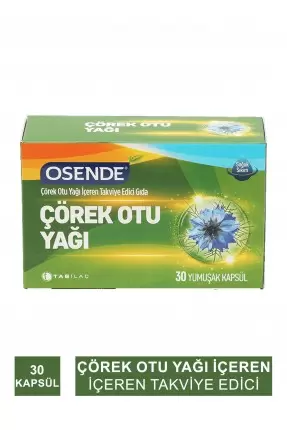 Osende Çörek Otu Yağı 30 Kapsül