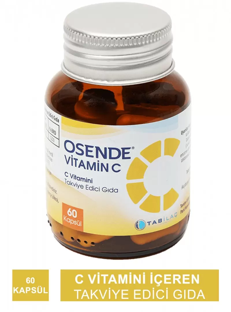 Osende Vitamin C 60 Kapsül