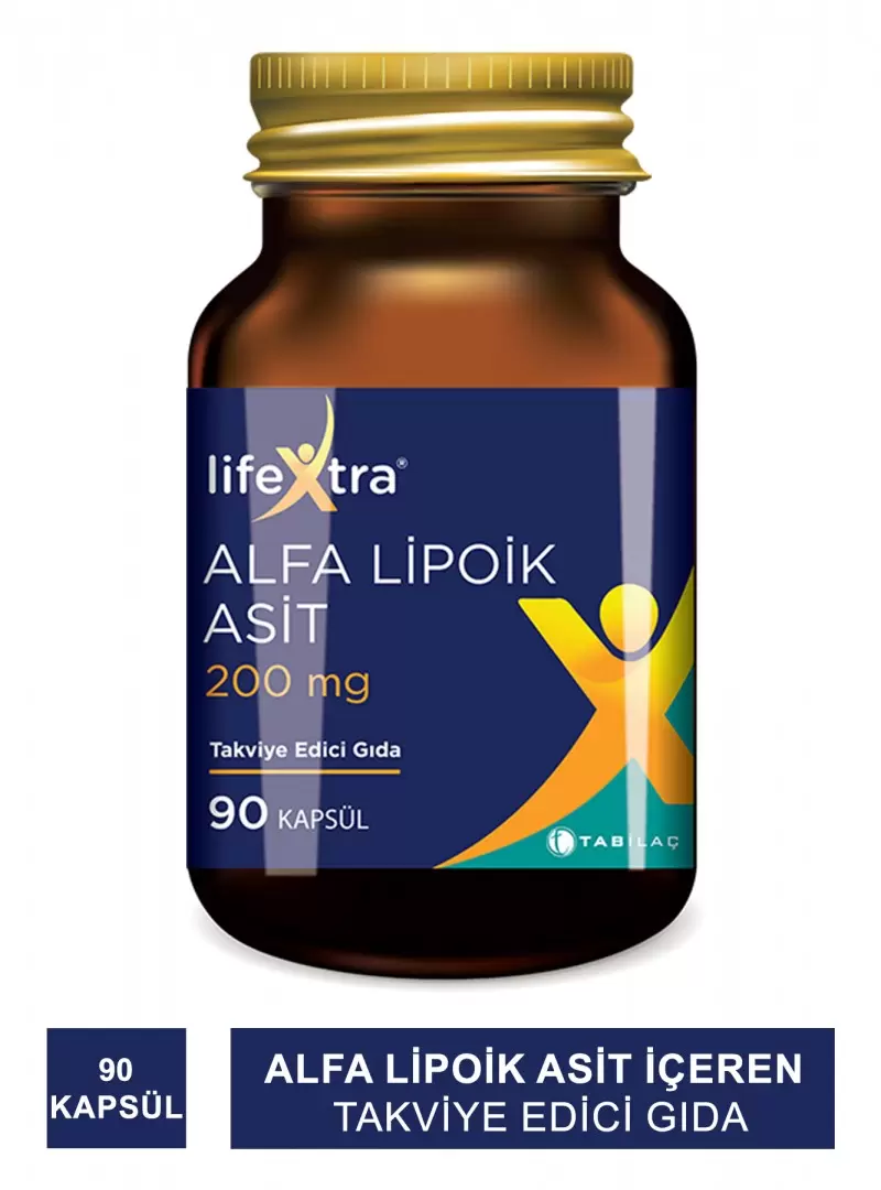 LifeXtra Alfa Lipoik Asit 90 Kapsül