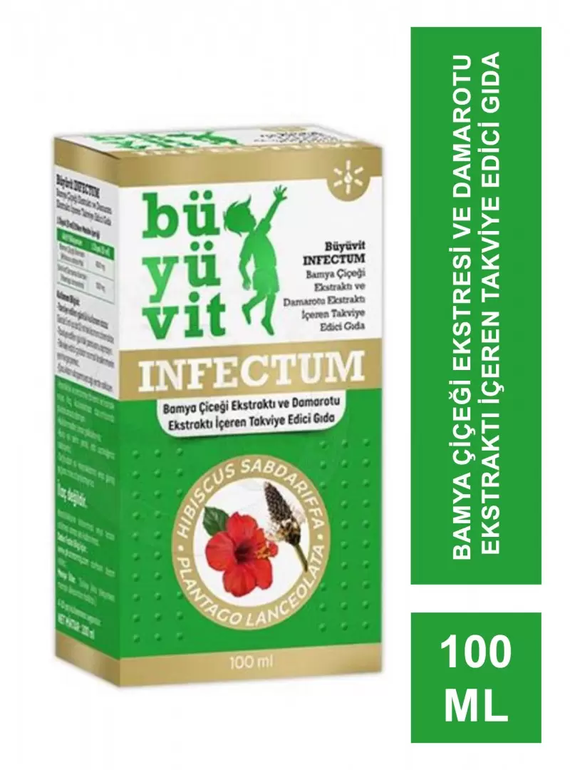 Outlet - Büyüvit Infectum 100 ml Takviye Edici Gıda