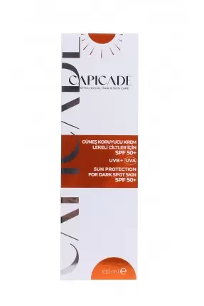 Capicade Güneş Koruyucu Krem Spf 50+ ( Lekeli Cilt ) 100 ml