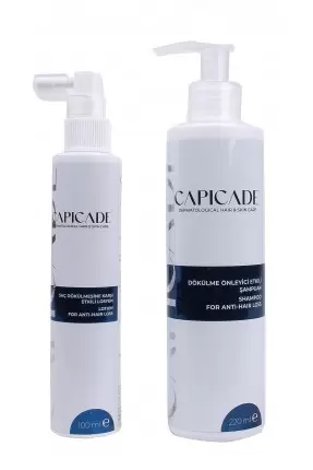 Capicade Saç Dökülmesine Karşı Etkili Set ( Şampuan + Losyon ) 220+100 ml