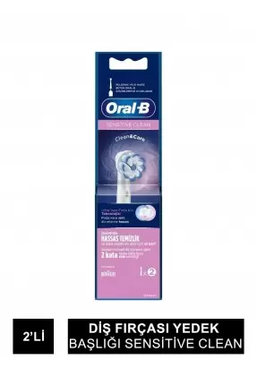 Oral-B Diş Fırçası Yedek Başlığı Sensitive Clean 2'li