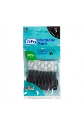 TEPE İnterdental Brush Blister Diş Arası Siyah 1.5mm 8'li